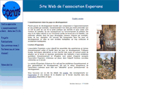 Desktop Screenshot of experians.reseauprojection.org